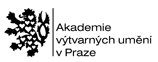 logo Akademie výtvarných umění 
v Praze