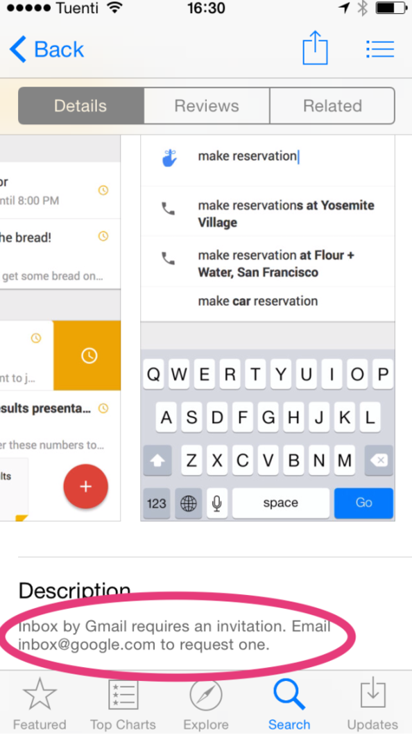 Inbox by Google ilustrace
