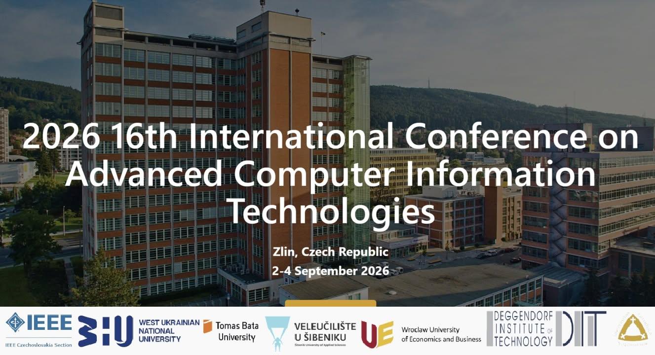 ACIT’2026 ve Zlíně propojí výzkum, pokročilé informační technologie a praxi moderního IT ilustrate